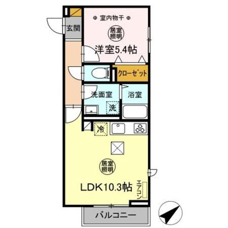 ボアフォレットの物件間取画像